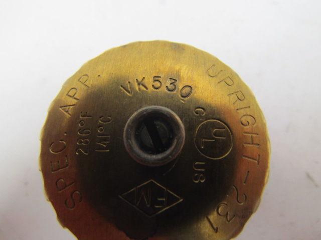 Viking VK530 Upright-231 Fire Sprinkler Head 3/4npt 286°F