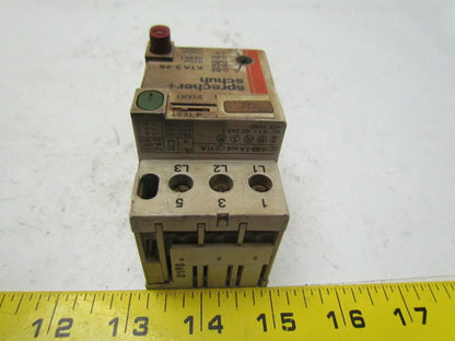 Sprecher & Schuh KTA3-25 Manual Motor starter0.63-1A Tripp 3 pole