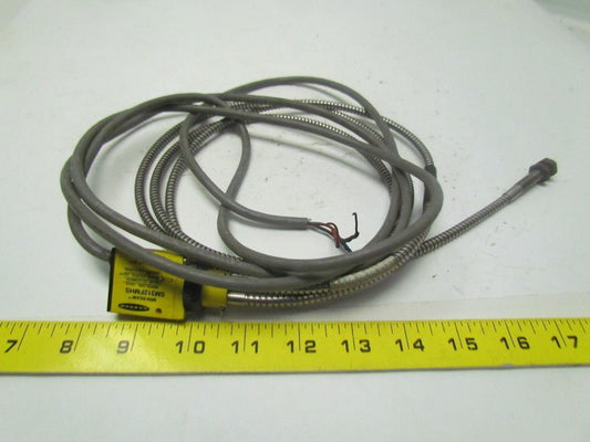 Banner SM312FMHS Mini-Beam Sensor W/BTZ6SH900 Fiber Optic Cable