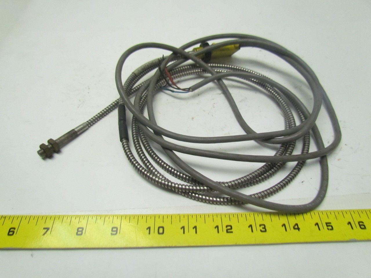 Banner SM312FMHS Mini-Beam Sensor W/BTZ6SH900 Fiber Optic Cable