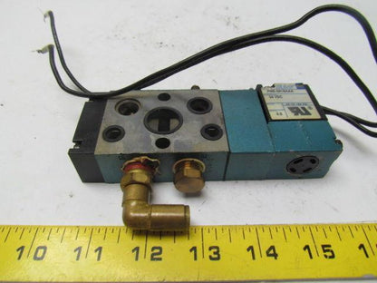 MAC 811C-PM-501BA-192 Pneumatic valve w/PME-501BAAA Solenoid 24DC