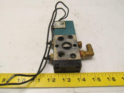 MAC 811C-PM-501BA-192 Pneumatic valve w/PME-501BAAA Solenoid 24DC
