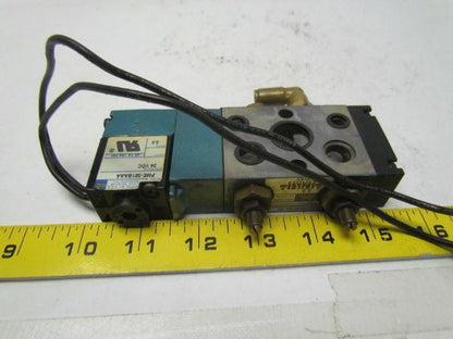MAC 811C-PM-501BA-192 Pneumatic valve w/PME-501BAAA Solenoid 24DC