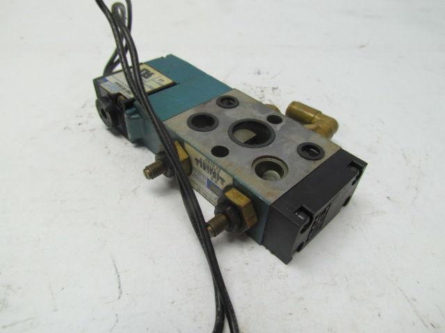 MAC 811C-PM-501BA-192 Pneumatic valve w/PME-501BAAA Solenoid 24DC