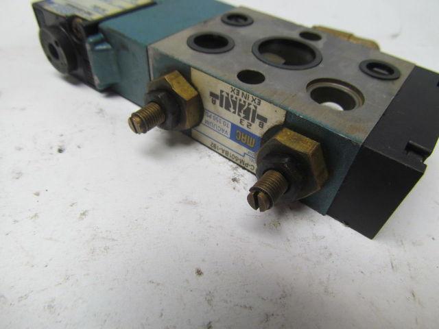 MAC 811C-PM-501BA-192 Pneumatic valve w/PME-501BAAA Solenoid 24DC