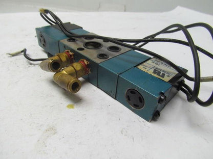 MAC 825C-PM-501BA-892 Pneumatic valve 5/3 pressure center non-locking