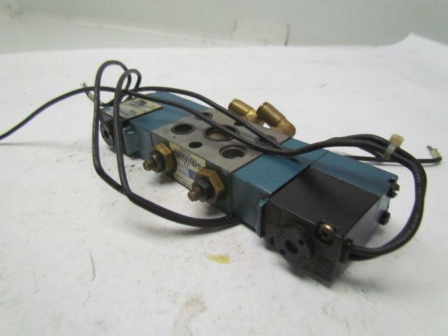 MAC 825C-PM-501BA-892 Pneumatic valve 5/3 pressure center non-locking
