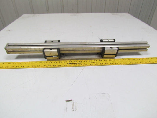 80/20 Inc 40mmx40mm T slotted profile-four open T-slots 28"w/1 endcap
