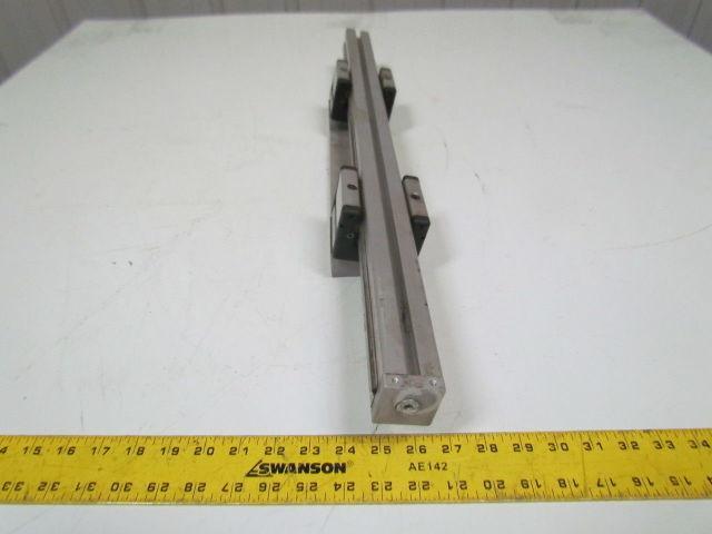 80/20 Inc 40mmx40mm T slotted profile-four open T-slots 28"w/1 endcap