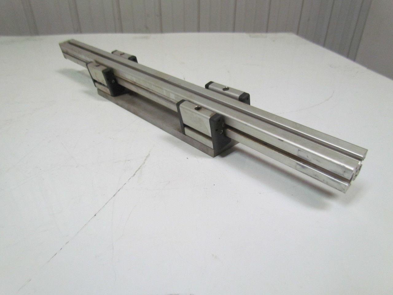 80/20 Inc 40mmx40mm T slotted profile-four open T-slots 28"w/1 endcap