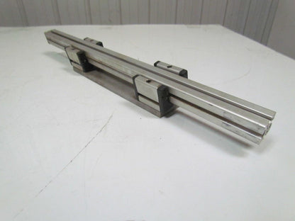 80/20 Inc 40mmx40mm T slotted profile-four open T-slots 28"w/1 endcap