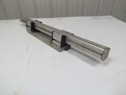 80/20 Inc 40mmx40mm T slotted profile-four open T-slots 28"w/1 endcap