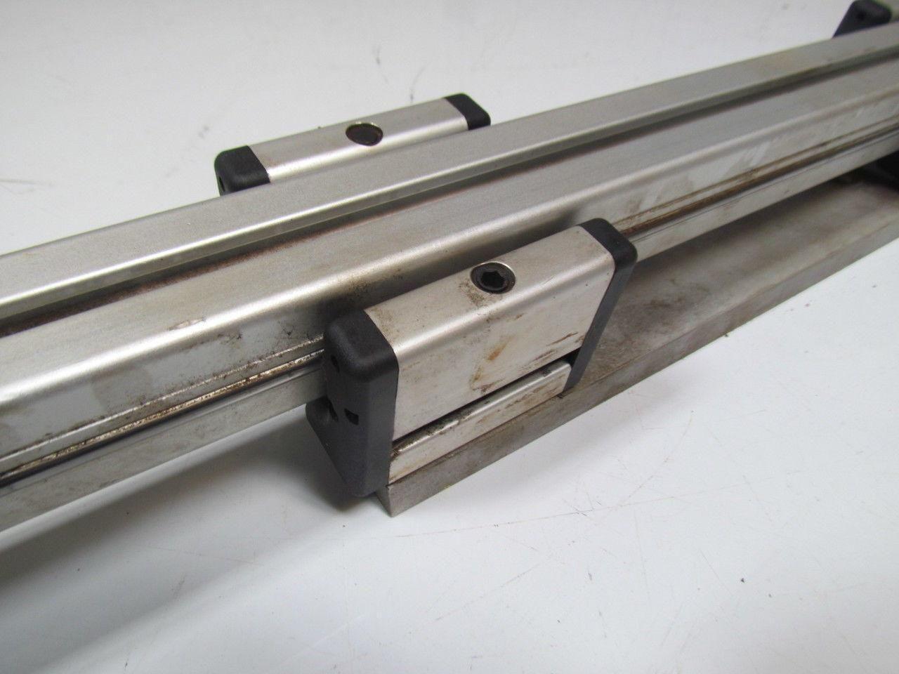 80/20 Inc 40mmx40mm T slotted profile-four open T-slots 28"w/1 endcap