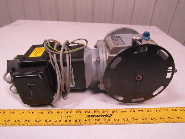 Stober S102VF-0280-PF112-3000 Right Angle Gear reducer w/pF112 Servo Motor