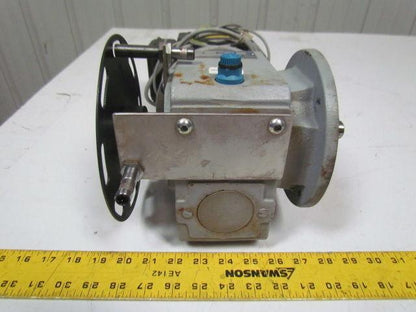 Stober S102VF-0280-PF112-3000 Right Angle Gear reducer w/pF112 Servo Motor