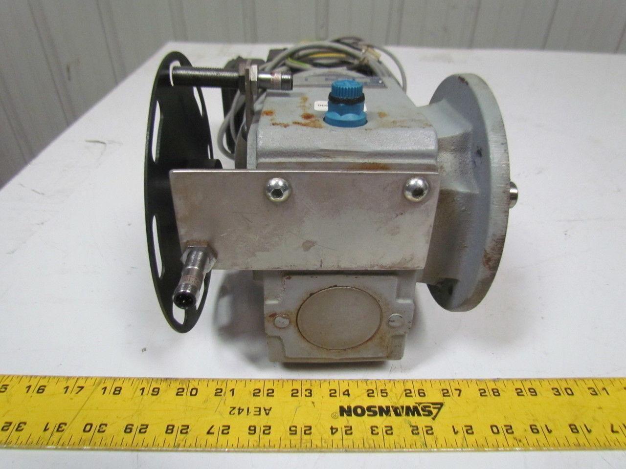 Stober S102VF-0280-PF112-3000 Right Angle Gear reducer w/pF112 Servo Motor