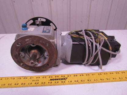 Stober S102VF-0280-PF112-3000 Right Angle Gear reducer w/pF112 Servo Motor