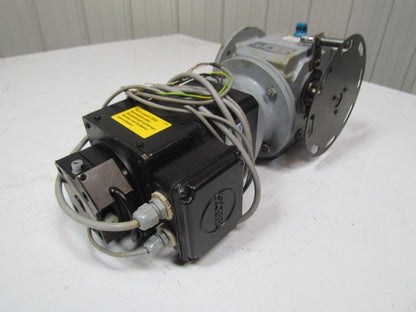 Stober S102VF-0280-PF112-3000 Right Angle Gear reducer w/pF112 Servo Motor