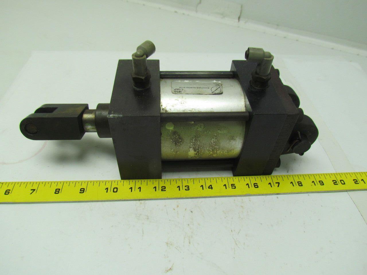 LIN-ACT A2C-3.25x2-N-2 Pneumatic Air Cylinder 3.25" Bore x 2" Stroke