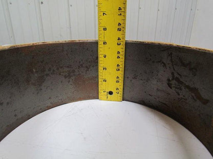 Mitl 16-1/4"x5"x11-1/4" Press on smooth nonmarking white rubber forklift tire