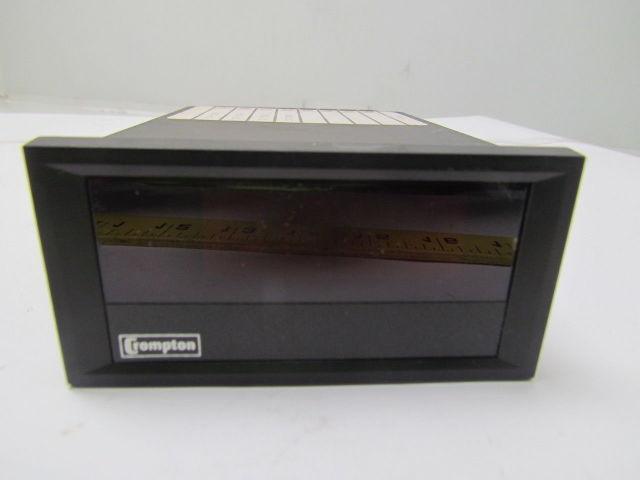 Crompton 2G2-DGVULEZ 262 Series LED digital indicator 4 digit 120V 2VDC input