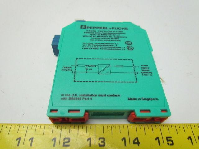 Pepperl Fuchs KFD2-SD-eX1.47 24VDC solenoid driver w/removable terminals new