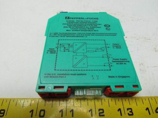 Pepperl Fuchs KHD2-CR-1.P.20-200 Transformer isolated repeater