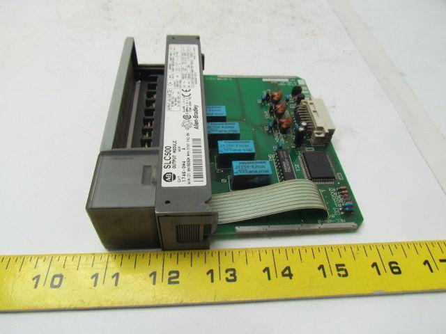 Allen Bradley SLC500 1746-0W4 Ser.A 4 channel relay output module