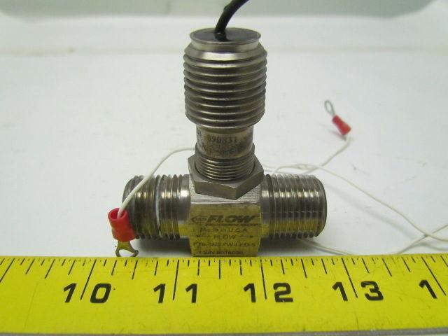 Flow technology FT8.8NEXW-LED-5 Liquid flow meter 1/2"npt 3.8-38 LPM