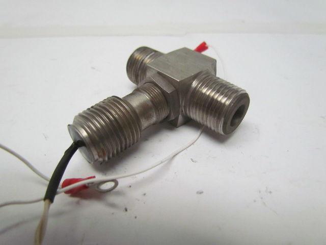 Flow technology FT8.8NEXW-LED-5 Liquid flow meter 1/2"npt 3.8-38 LPM