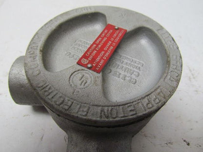 Appleton Electric GRH type EFHCA 1"npt hazloc conduit outlet box hub iron