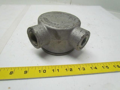 Appleton Electric GRH type EFHCA 1"npt hazloc conduit outlet box hub iron
