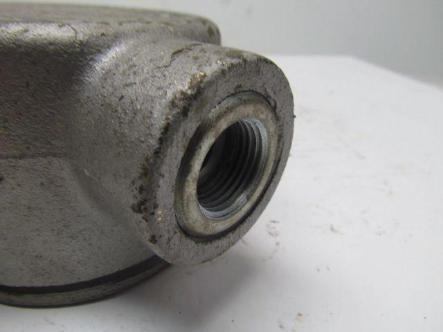 Appleton Electric GRH type EFHCA 1"npt hazloc conduit outlet box hub iron