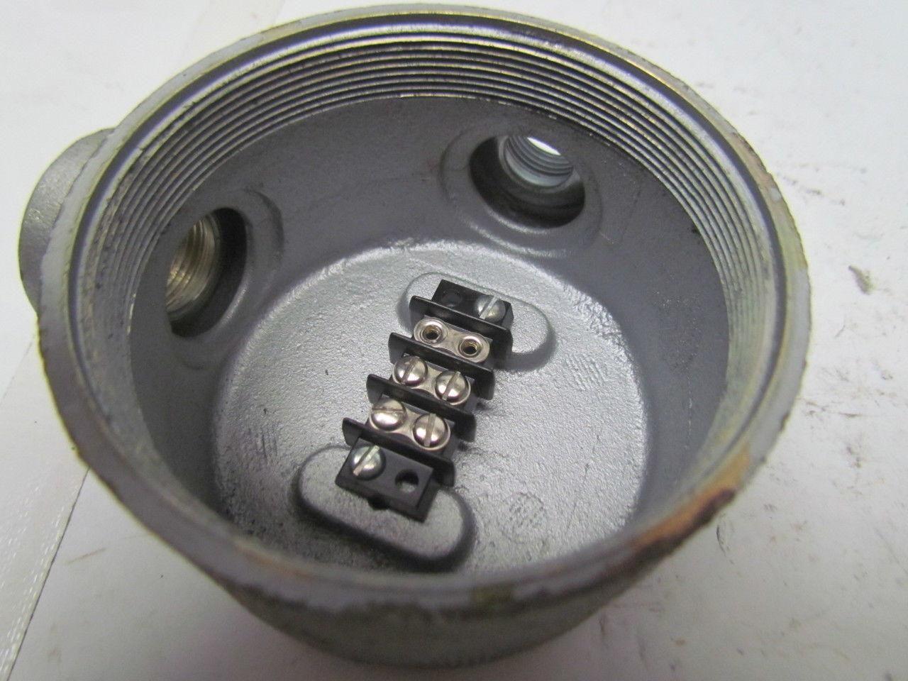 Appleton Electric GRH type EFHCA 1"npt hazloc conduit outlet box hub iron