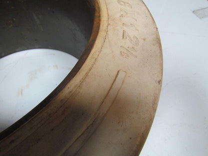 MITL MPC2 18"x8"x12-1/8" white smooth non-marking press on forklift tire wheel