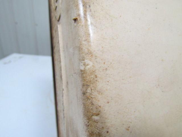 MITL MPC2 18"x8"x12-1/8" white smooth non-marking press on forklift tire wheel