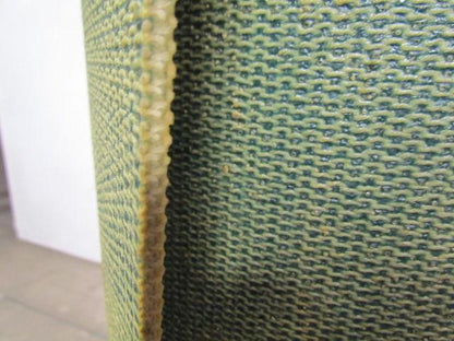 Green woven hard heavy duty conveyor belt 12ft x 72-1/8" x1/4" thick