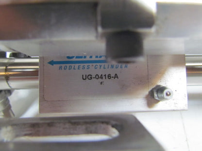 Bimba UG-0416-A Ultran rodless slide 3/4" bore approx. 15.5" stroke adjustable