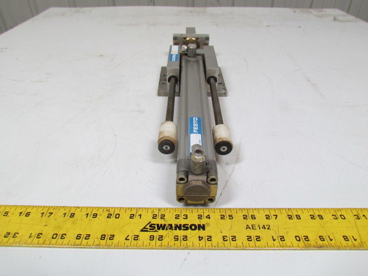 Festo Linear Guide w/ Pneumatic cylinder 6"stroke 1"bore