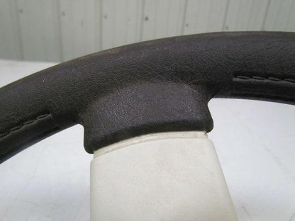 Tristar 13-1/2" Plastic center rubber coated rim steering wheel 6 spline