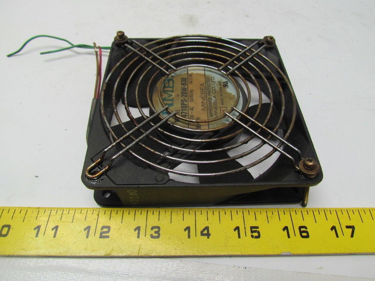 Minebea 4710PS-20W-B30 200VAC 50/60Hz 14/11W Okuma cooling fan