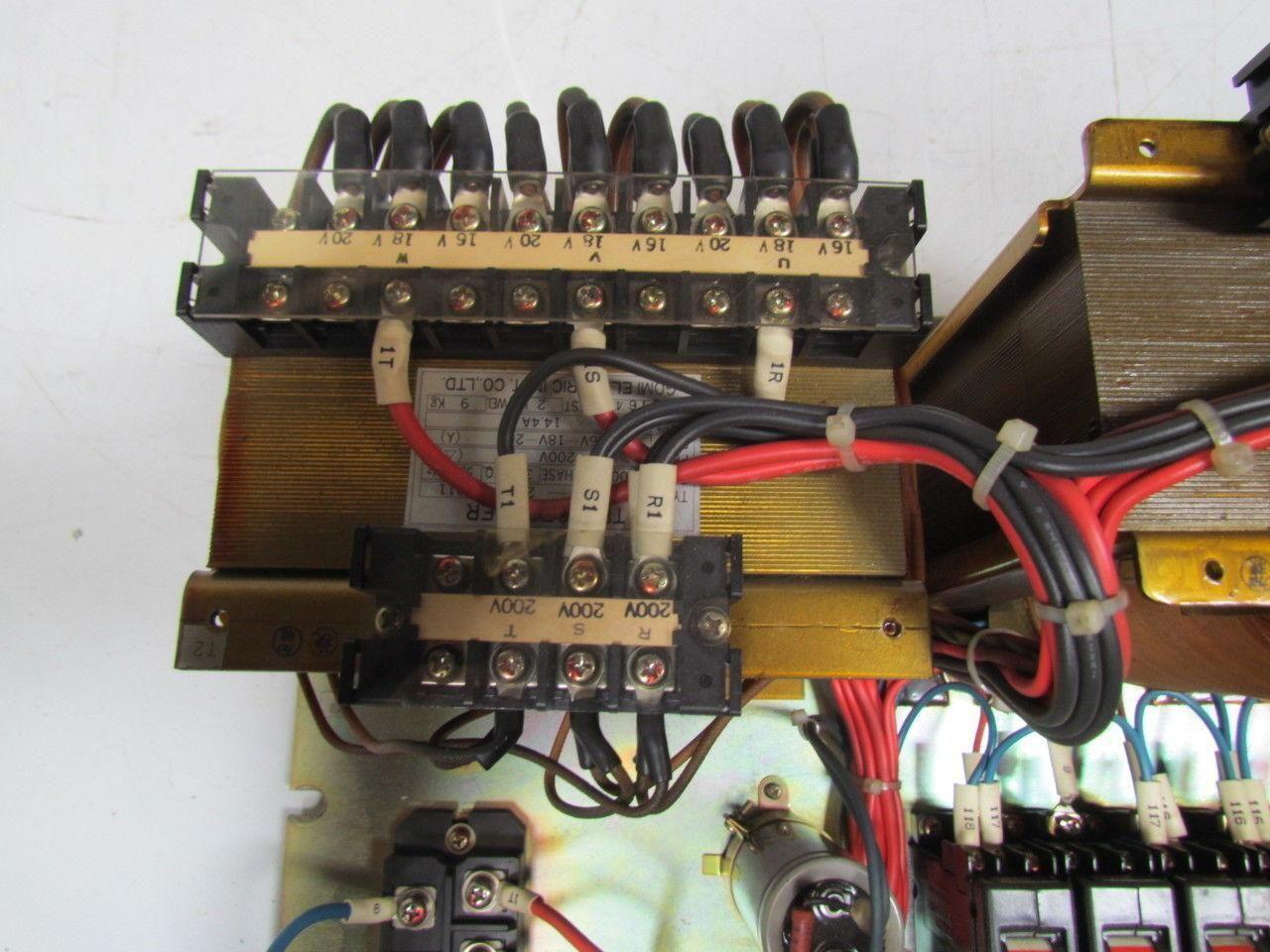 Okuma LC20-2SC Power panel complete w/transformers etc