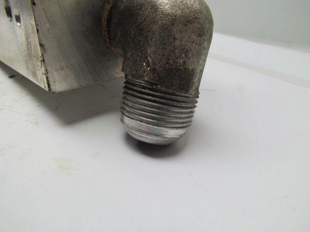 Continental Hyd Aluminum mainframe manifold 9-1/2"x3-1/2