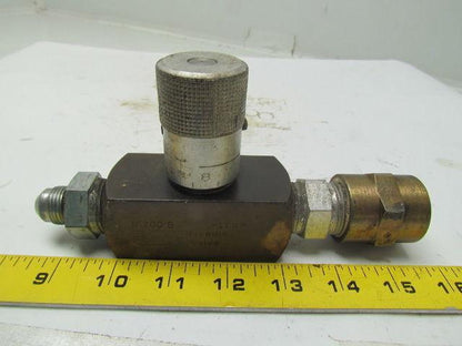 Parker N1200B-11KM Needle valve 25GPM 3/4"NPTF 2000PSI