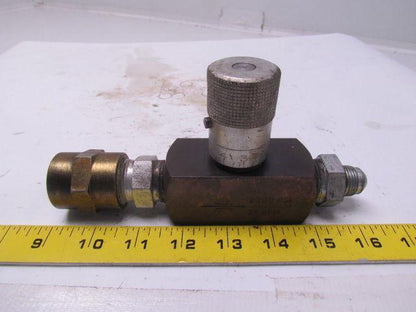 Parker N1200B-11KM Needle valve 25GPM 3/4"NPTF 2000PSI