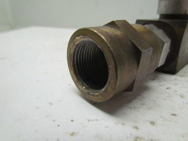 Parker N1200B-11KM Needle valve 25GPM 3/4"NPTF 2000PSI