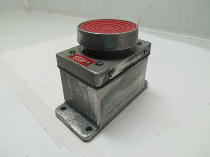 Allen Bradley 800P-1S1AR Ser C Stop switch type 13 600V Max