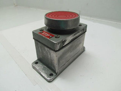Allen Bradley 800P-1S1AR Ser C Stop switch type 13 600V Max