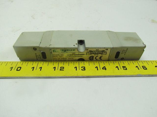 Numatics 123BB5Z2MN00061 Solenoid pilot valve 5way 3 position open center