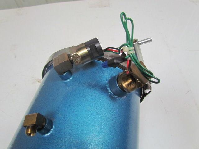 Analytic syst labs FB 40 Filter canister tank 8"Dia x 19" w/7 ports steel